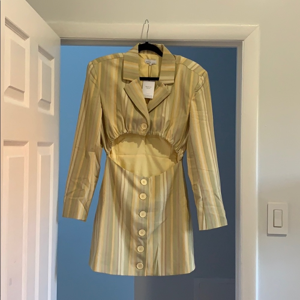 NWT WEWOREWHAT blazer dress